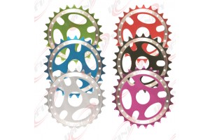   BMX Mountain Bicycle Bike Sprockets Chainring Alloy 6061T 23.8mm 25T Sprocket